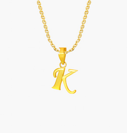 The Initial K Pendant